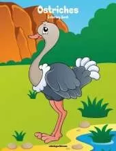Ostriches Coloring Book 1