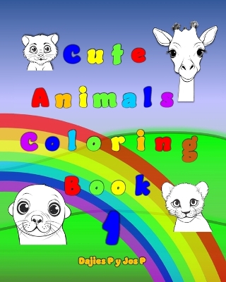 Cute Animals Coloring Book 1