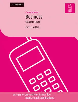 Career Award in Business: Standard Level