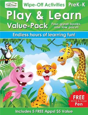 Play & Learn - Value Pack: 4 Wipe-Off Activities Books