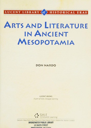 Art and Literature in Ancient Mesopotamia
