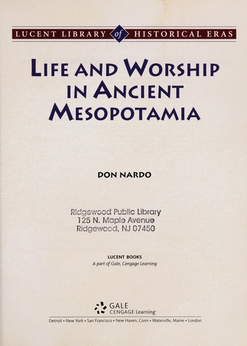 Life and Worship in Ancient Mesopotamia