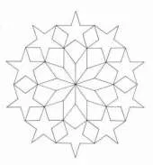 Geometric Star Designs Coloring Book