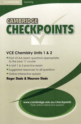 Cambridge Checkpoints VCE Chemistry Units 1 and 2