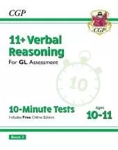 11+ GL 10-Minute Tests: Verbal Reasoning - Ages 10-11 Book 2 (with Online Edition)