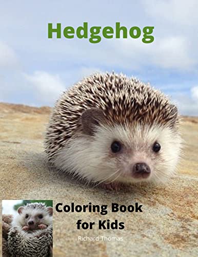 Hedgehog Coloring Book for Kids: Children Activity Book for Boys and Girls Ages 3-8 with Super Cute Hedgehog A Super Cool Gift for Boys and Girls Ages 3-8 - Hedgehog Coloring and Activity Book A Unique Collection Hedgehog Pages