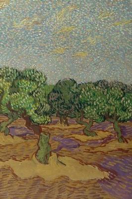 Vincent van Gogh's Olive Trees Field Journal Notebook, 50 pages/25 sheets, 4x6