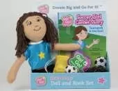 Soccer Girl Cassie's Story: Teamwork is the Goal: Read & Play Doll and Book Set