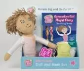 Gymnastics Girl Maya's Story: Becoming Brave: Read & Play Doll and Book Set