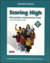 Scoring High on the MAT 8, Teacher Edition with Poster, Grade 5