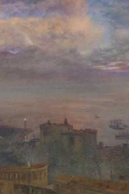 Vesuvius, Smoking, in the Distance Vintage Field Journal Notebook, 50 pages/25 sheets, 4x6