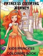 Princess Coloring Journey: Kids Princess Coloring Book