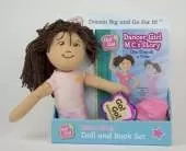 Dancer Girl M. C.'s Story: One Step at a Time: Read & Play Doll and Book Set