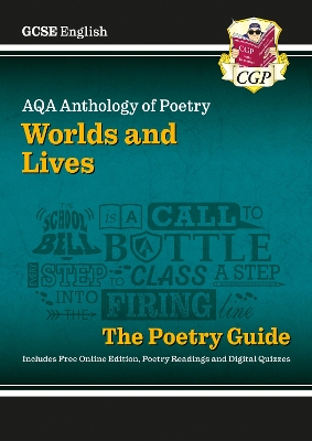 New GCSE English AQA Poetry Guide - Worlds & Lives Anthology inc. Online Edition, Audio & Quizzes: for the 2025 and 2026 exams