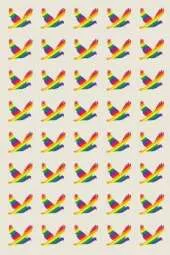 LGBTQ+ Rights Field Journal Notebook, 50 pages/25 sheets, 4x6