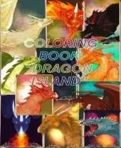 Colouring book “Dragon Island”