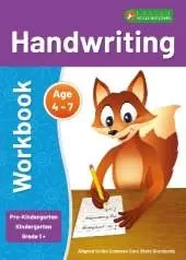 Handwriting Workbook for Pre-Kindergarten, Kindergarten and Grade 1+ ELA Linked to Common Core Standards - Perfect for classroom or home