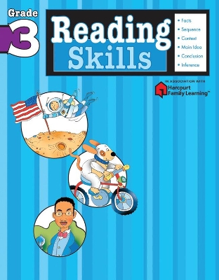 Reading Skills: Grade 3 (Flash Kids Harcourt Family Learning)