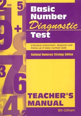 Basic Number Diagnostic Test Specimen Set: Individual Assessment, Diagnosis and Follow-up in Basic Number Skills