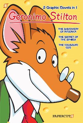 Geronimo Stilton 3-in-1: The Discovery of America, The Secret of the Sphinx, and The Coliseum Con