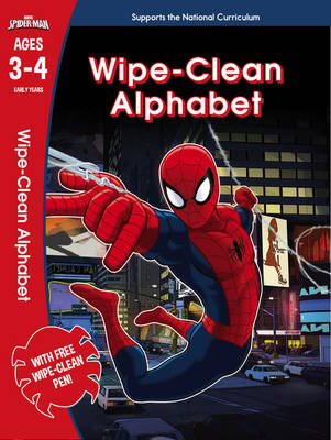 Spider-Man: Wipe-Clean Alphabet Ages 3-4