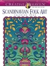 Creative Haven Scandinavian Folk Art Coloring Book