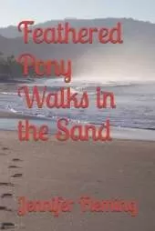 Feathered Pony Walks in the Sand
