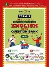 Educart Term 2 English Core Cbse Class 12 Objective & Subjective Question Bank 2022