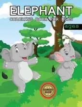 Elephant Coloring Book For Kids Ages