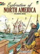 Exploration of North America Coloring Book