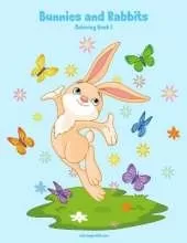 Bunnies and Rabbits Coloring Book 1
