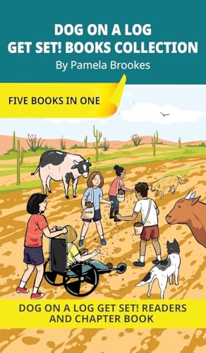 DOG ON A LOG Get Set! Books Collection: Decodable Series for Learning to Read. For Early Readers and Students with Dyslexia. (Words with Three Letters)