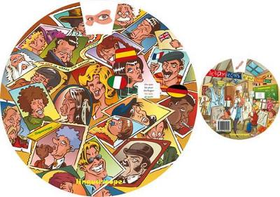 Multilingual Vocabulary Wheel (body Parts)