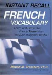 Instant Recall French Vocabulary