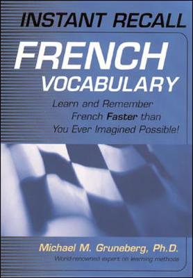 Instant Recall French Vocabulary