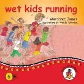 wet kids running