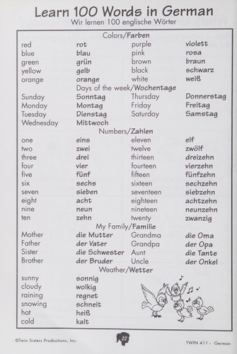 German: Beginning German for All Ages