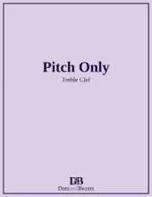 Pitch Only - Treble Clef
