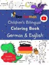 Children's Bilingual Coloring Book: German & English