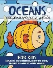 Oceans Coloring and Activity Book for Kids