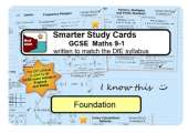 Smarter Study Cards - GCSE Maths 9-1: Foundation