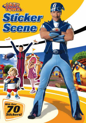 LazyTown Sticker Scene