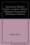 Numeracy Matters Grade 3 Learner's Book Afrikaans Translation