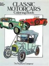 Classic Motorcars Coloring Book