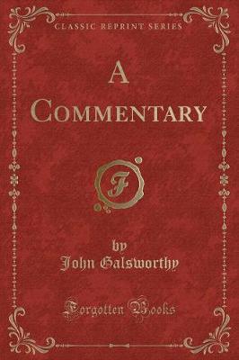 A Commentary (Classic Reprint)