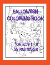 Halloween Coloring Book for Kids 4 - 8