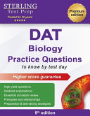 DAT Biology Practice Questions: High Yield DAT Biology Questions