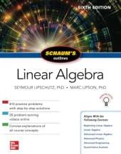 Schaum's Outline of Linear Algebra, Sixth Edition