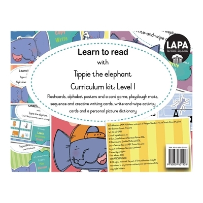 Learn to read with Tippie the elephant Curriculum Kit (Level 1)