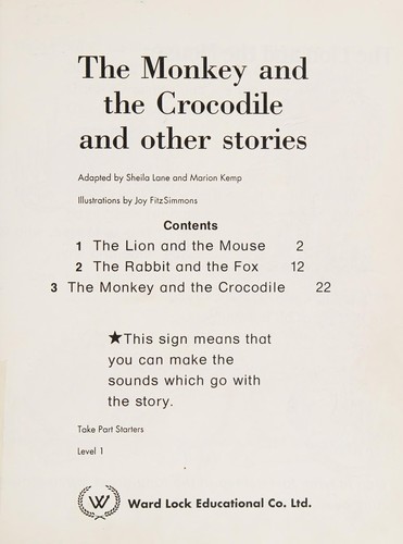 The Monkey and the Crocodile